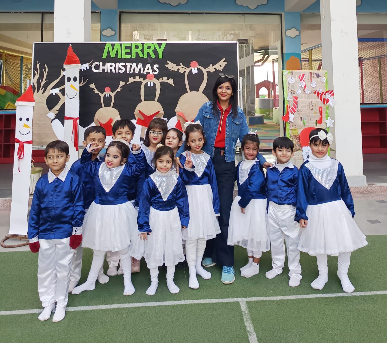 Children in classroom