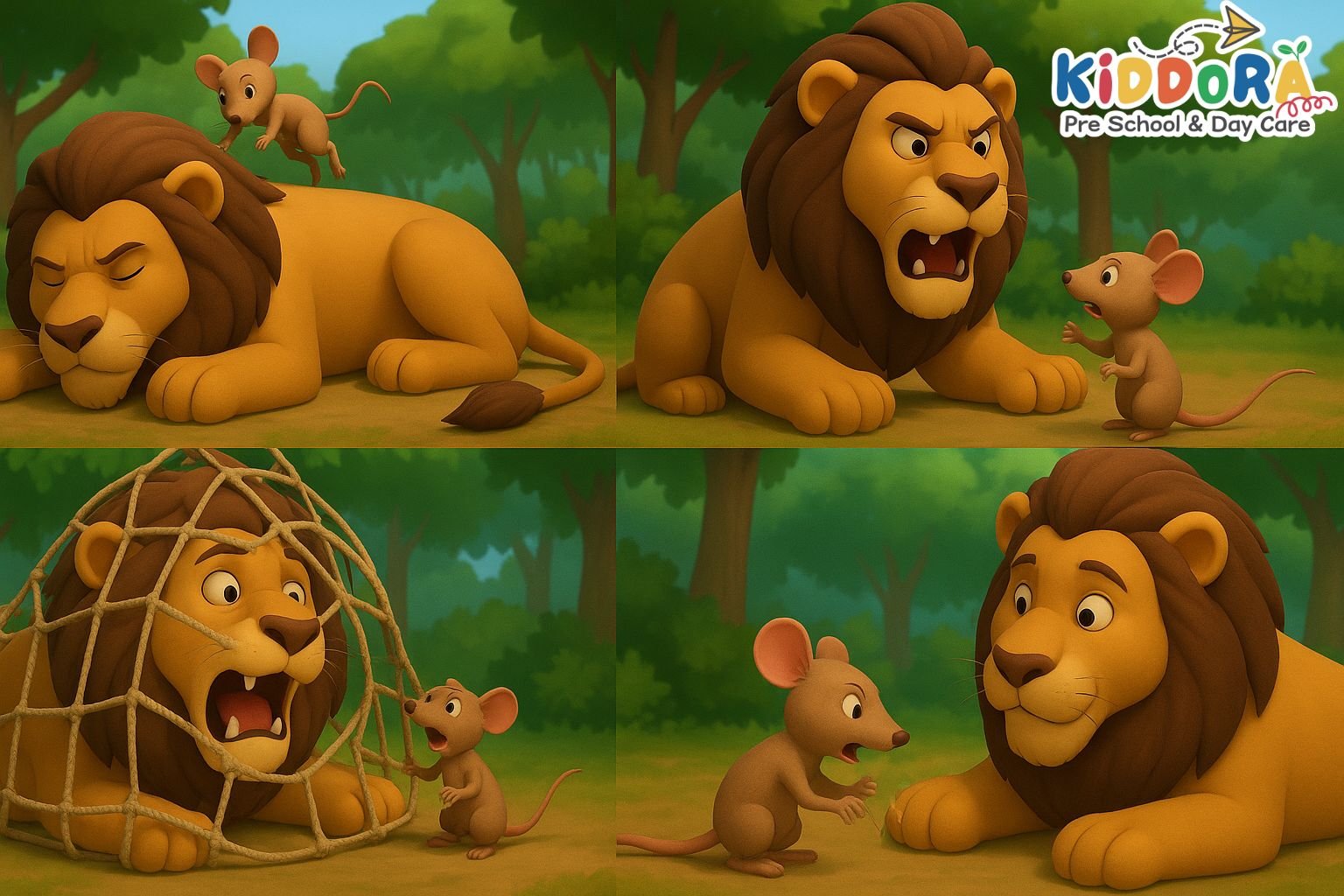 शेर और चूहा