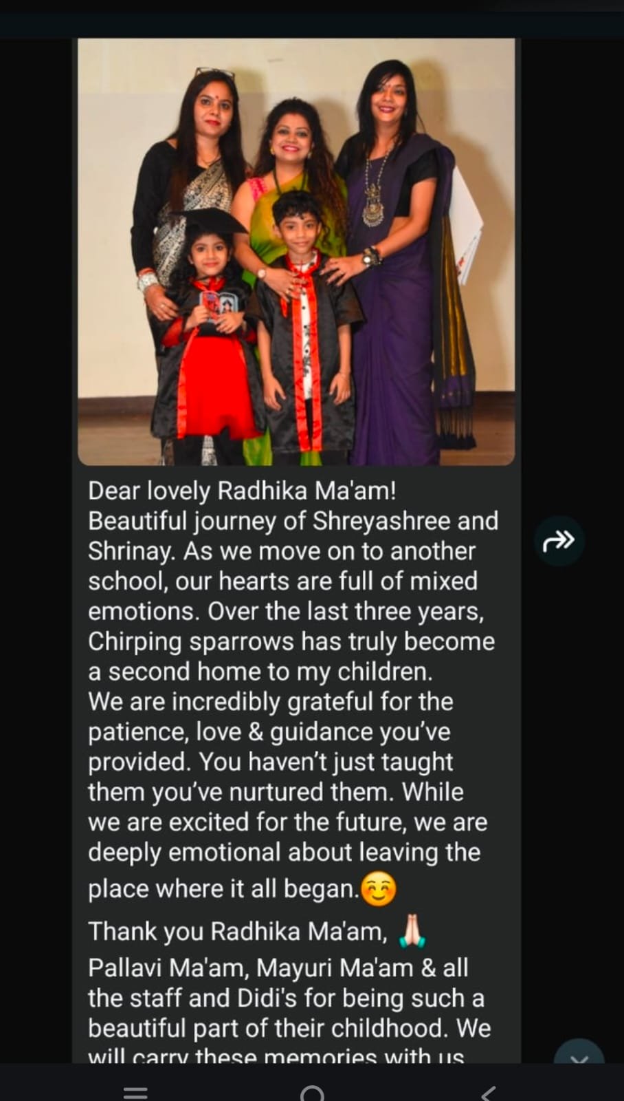 Parent Feedback